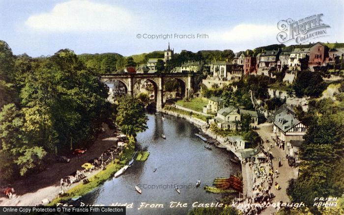 Photo of Knaresborough, River Nidd From The Castle c.1965