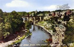 River Nidd From The Castle c.1965, Knaresborough