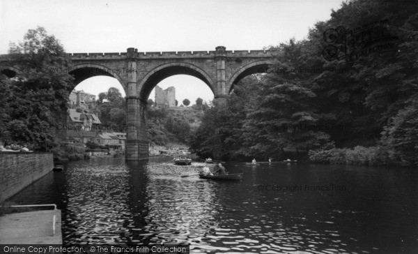 Photo of Knaresborough, River Nidd From The Hermitage c.1965
