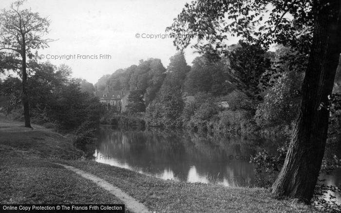 Photo of Knaresborough, River Nidd, The Abbey 1914