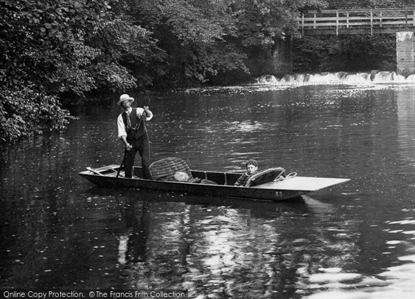 Photo of Knaresborough, River Nidd, The Rapids 1914