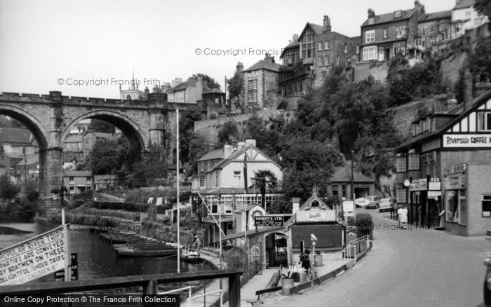 Photo of Knaresborough, Riverside c.1965