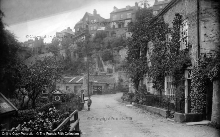 Photo of Knaresborough, Riverside Road And Gallon Steps 1914