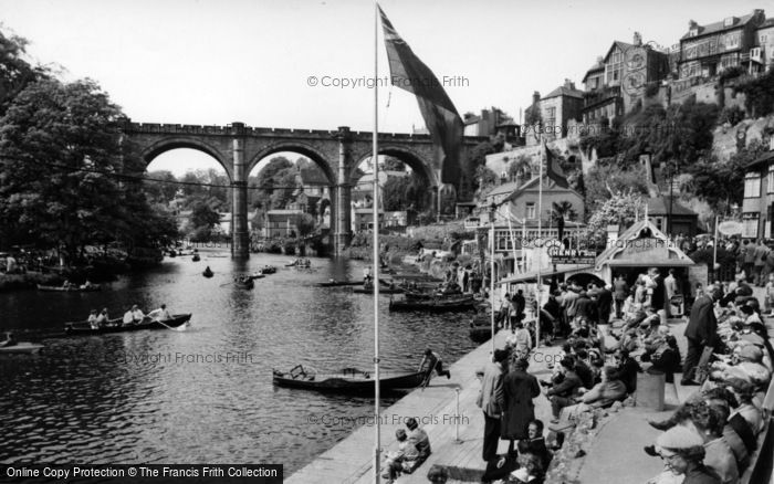 Photo of Knaresborough, Riverside Walk c.1960