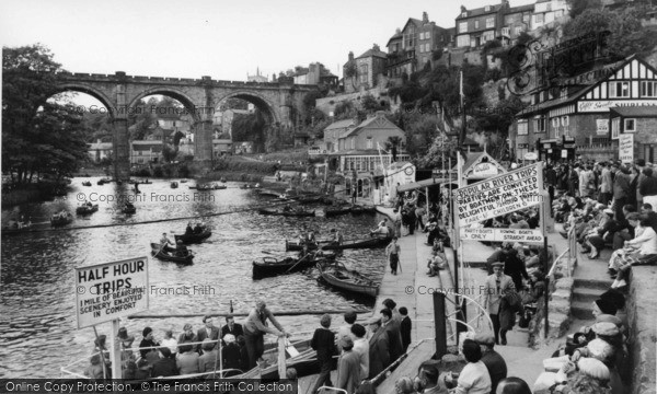 Photo of Knaresborough, Riverside Walk c.1960