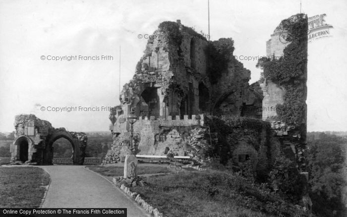 Photo of Knaresborough, The Castle 1892