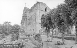 The Castle c.1955, Knaresborough