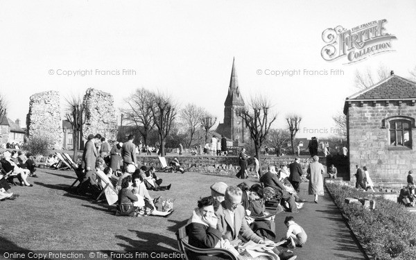Photo of Knaresborough, The Castle Grounds c.1965
