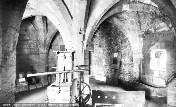 Photo of Knaresborough, The Castle, The Guard Room 1914