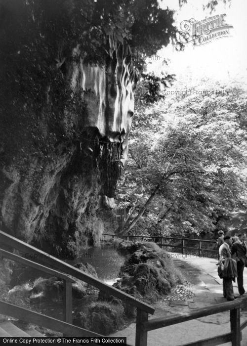 Photo of Knaresborough, The Dropping Well c.1955