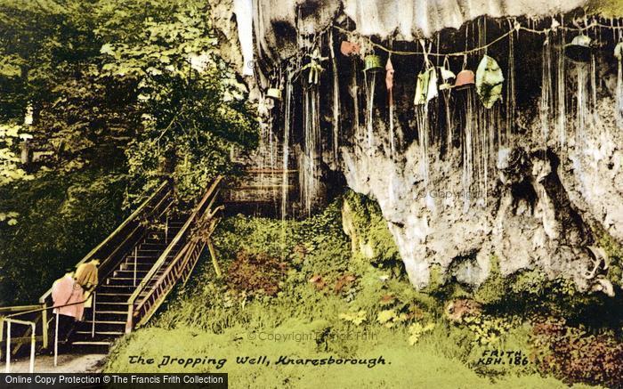 Photo of Knaresborough, The Dropping Well c.1965