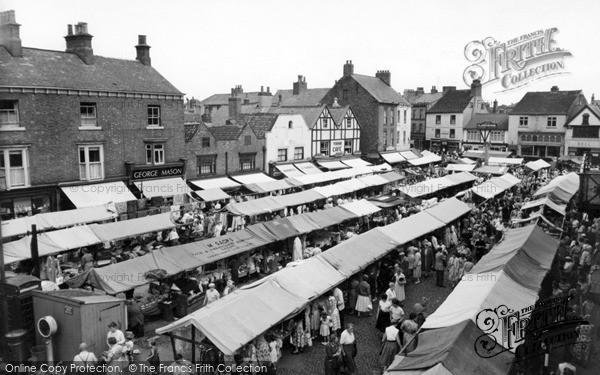 Photo of Knaresborough, The Market Place c.1965