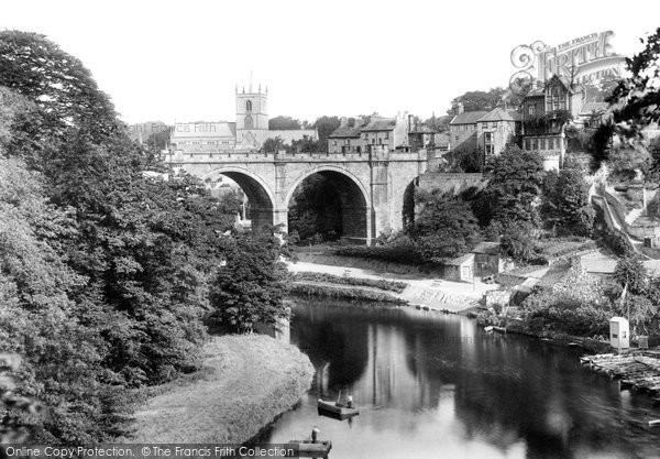 Photo of Knaresborough, The Railway Viaduct 1892