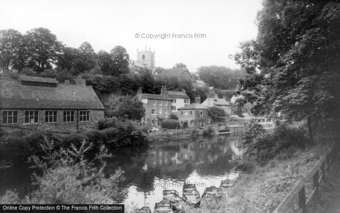 Photo of Knaresborough, The River Nidd c.1965