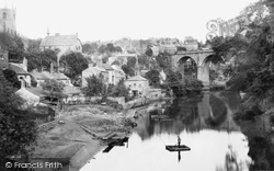 The Town And River Nidd 1888, Knaresborough