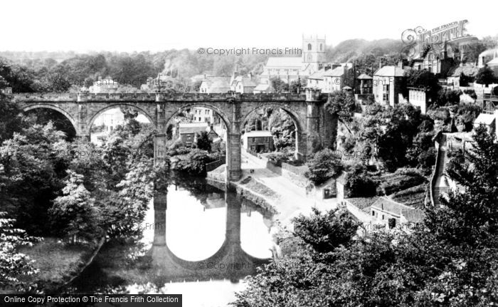Photo of Knaresborough, The Town And The River 1888