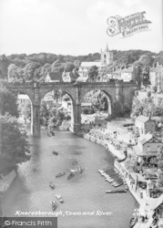 Town And River c.1950, Knaresborough