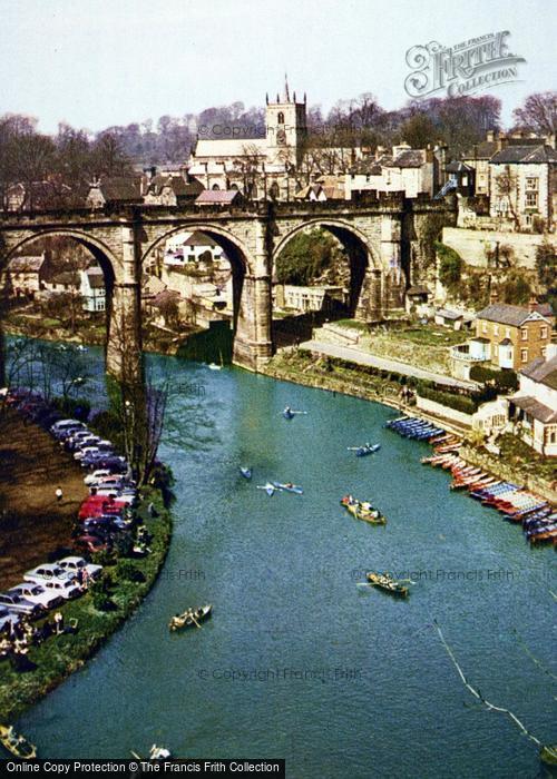 Photo of Knaresborough, Viaduct And Church c.1965