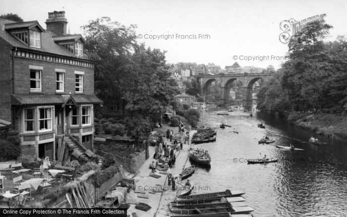 Photo of Knaresborough, View From The Bridge c.1960