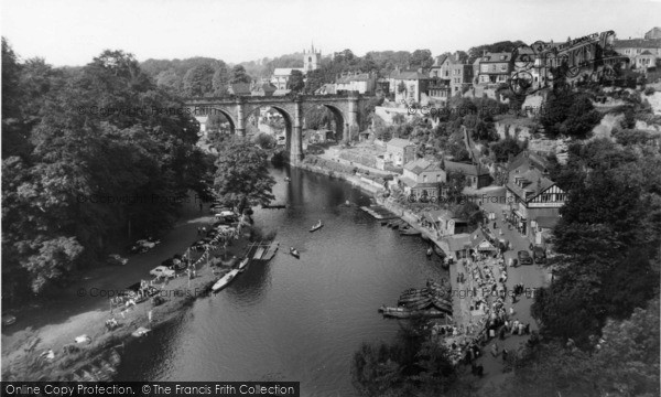 Photo of Knaresborough, View From The Castle 1965
