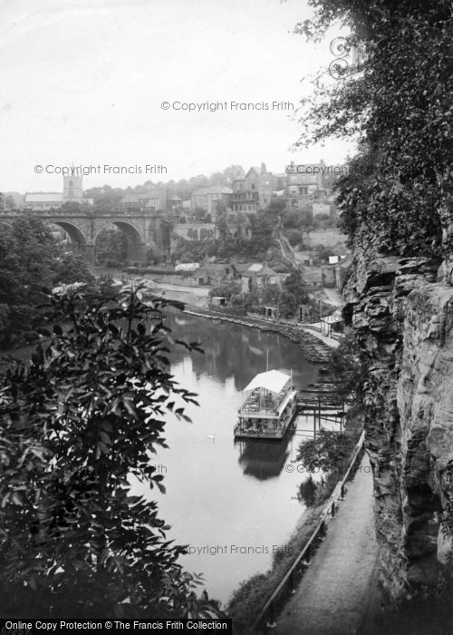 Photo of Knaresborough, View Of The River Nidd 1914