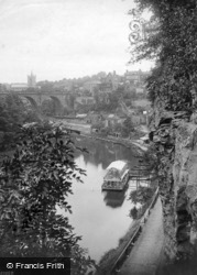 View Of The River Nidd 1914, Knaresborough