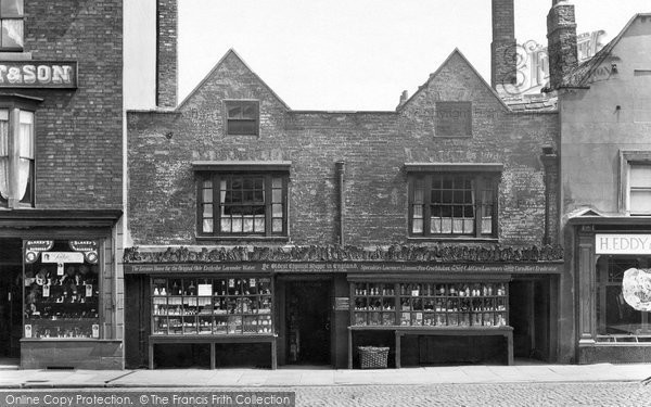 Photo of Knaresborough, Ye Oldest Chemist Shoppe In England 1924