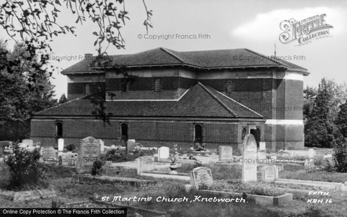 Photo of Knebworth, St Martin's Church c.1960