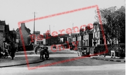 Station Road c.1950, Knebworth