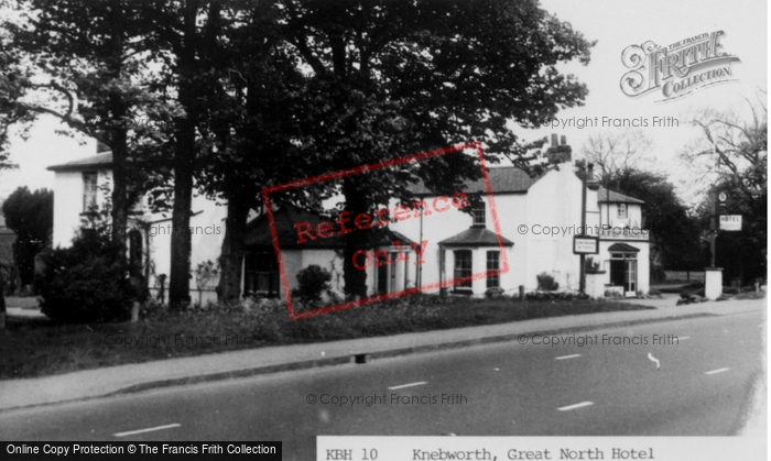 Photo of Knebworth, The Great North Hotel c.1960