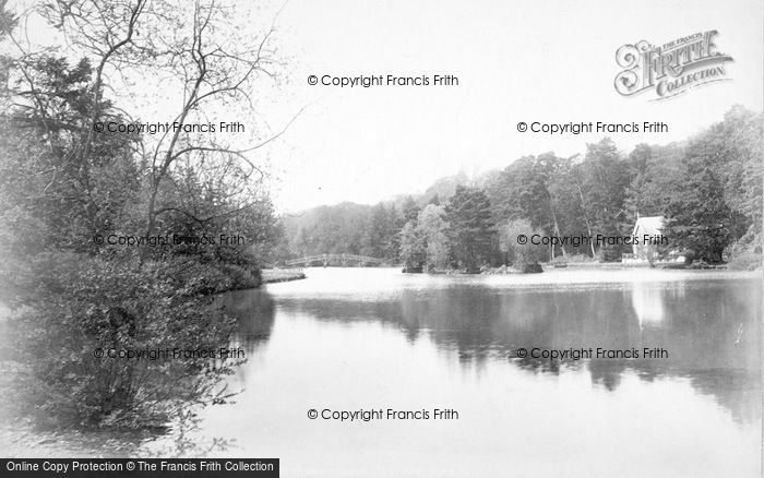 Photo of Knebworth, The Lake 1901