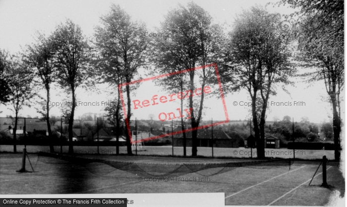 Photo of Knebworth, The Tennis Courts c.1960