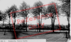 The Tennis Courts c.1960, Knebworth