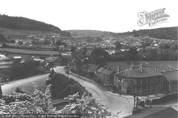 Photo of Knighton, A General View c.1950