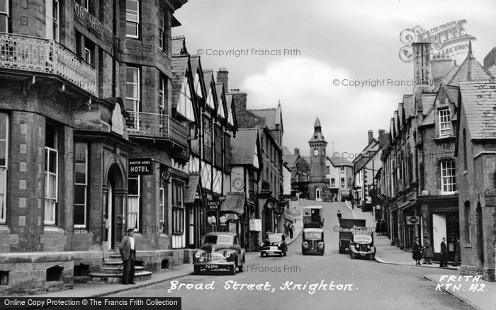 Photo of Knighton, Broad Street c.1955