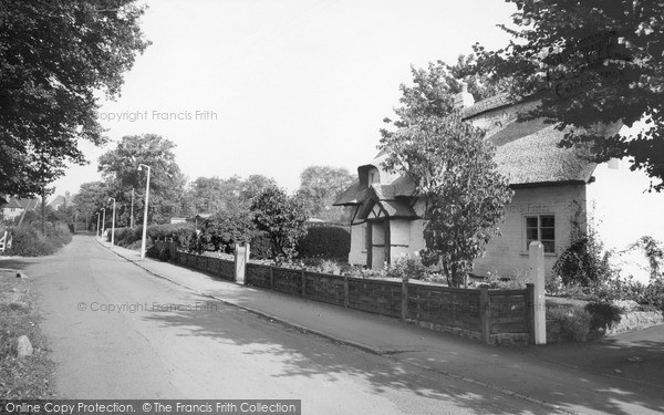 Photo of Knighton, Chapel Lane c.1955