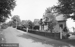 Chapel Lane c.1955, Knighton