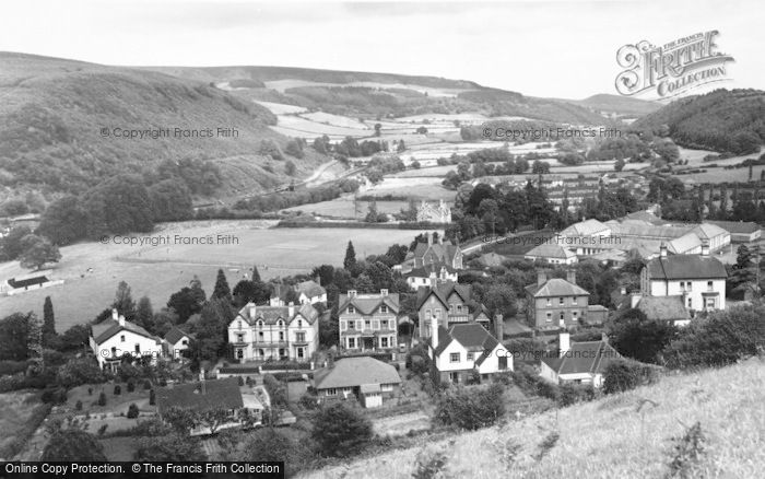 Photo of Knighton, General View c.1965