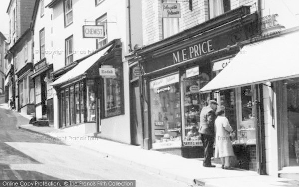 Photo of Knighton, High Street Shops c.1965
