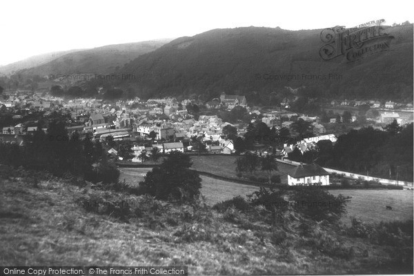 Photo of Knighton, Hills c.1955