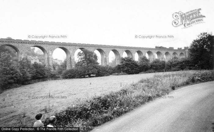 Photo of Knighton, Knucklas Viaduct c.1955