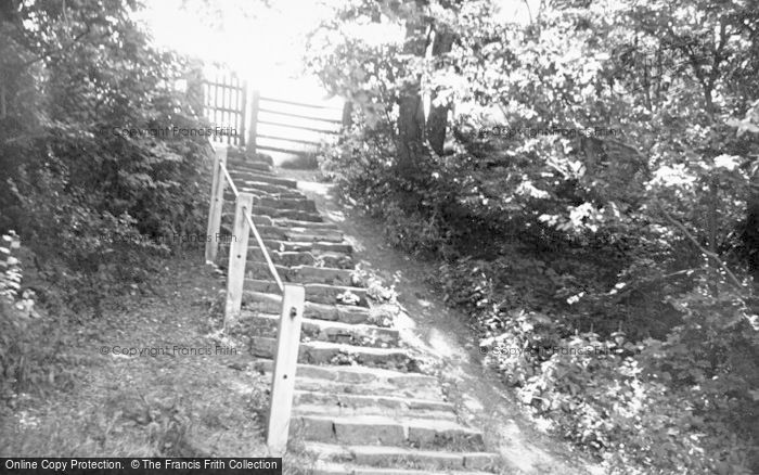 Photo of Knighton, Pinner's Steps c.1960