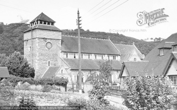 Photo of Knighton, St Edward's Church c.1955