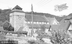 St Edward's Church c.1955, Knighton