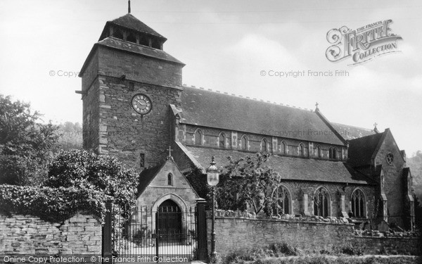 Photo of Knighton, St Edward's Church c.1960