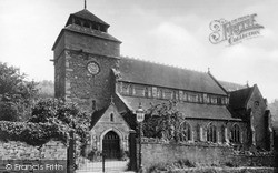 St Edward's Church c.1960, Knighton