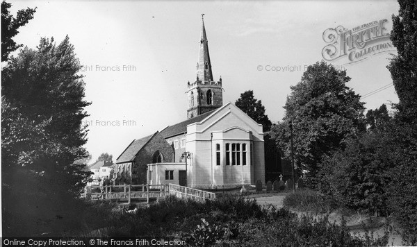 Photo of Knighton, St Mary's Church c.1955