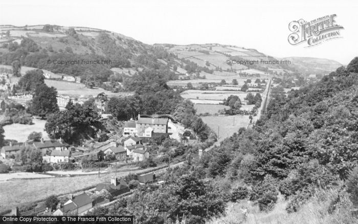 Photo of Knighton, Teme Valley From Kinsley c.1960