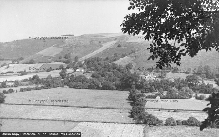 Photo of Knighton, Teme Valley From The Garth c.1960