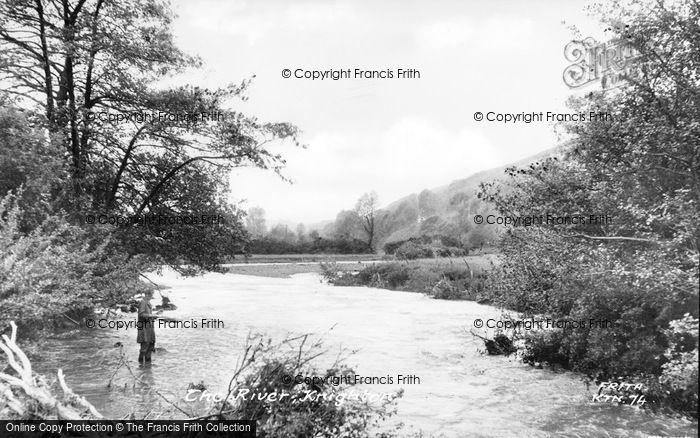 Photo of Knighton, The River c.1960